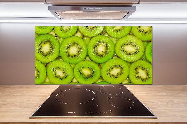 Sklenený panel do kuchyne Kiwi