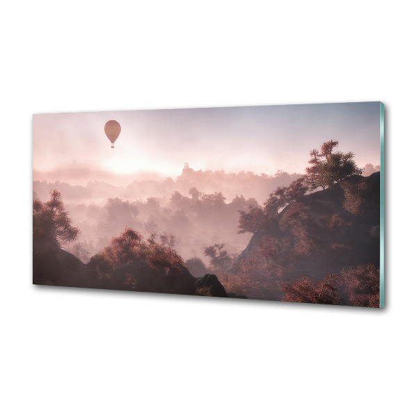 Panel do kuchyne Balon nad lesom