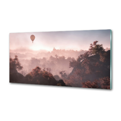Panel do kuchyne Balon nad lesom