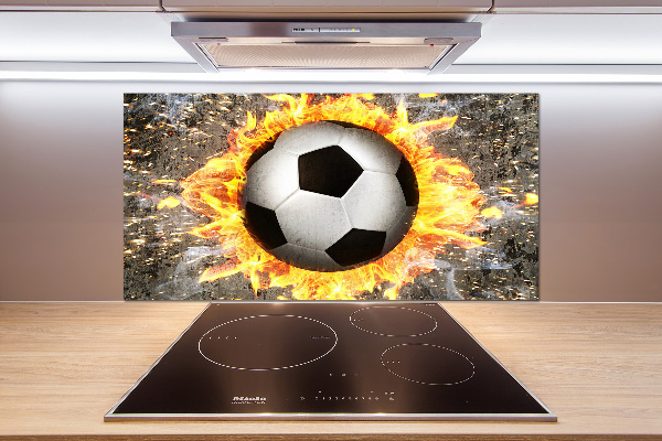 Panel do kuchyne Horiace futbalová lopta