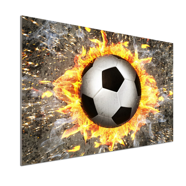 Panel do kuchyne Horiace futbalová lopta