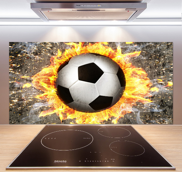 Panel do kuchyne Horiace futbalová lopta