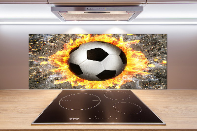 Panel do kuchyne Horiace futbalová lopta
