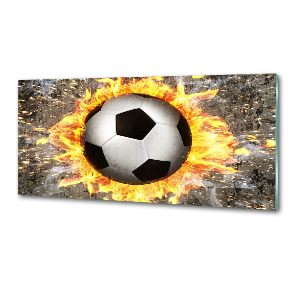 Panel do kuchyne Horiace futbalová lopta