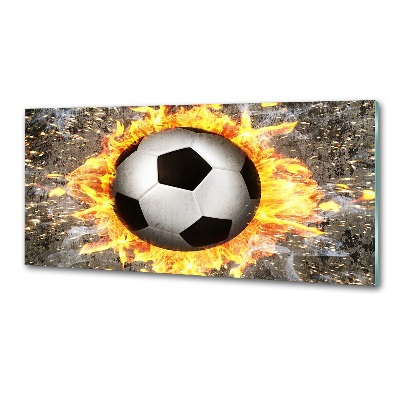 Panel do kuchyne Horiace futbalová lopta