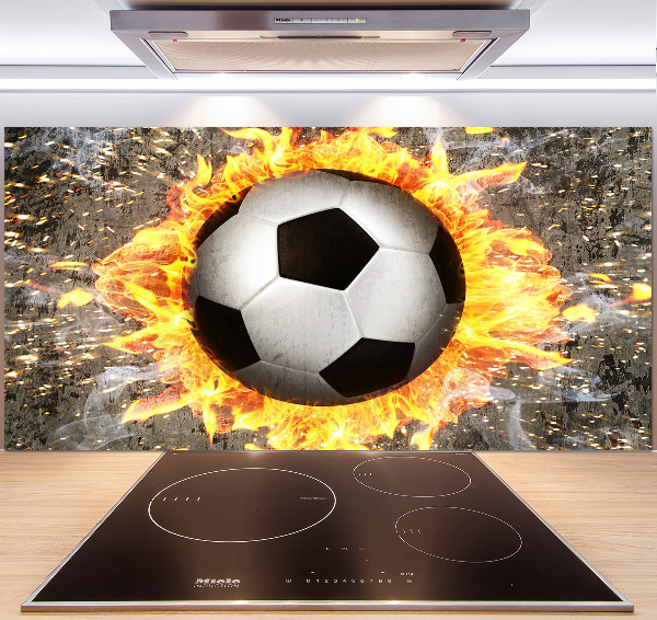 Panel do kuchyne Horiace futbalová lopta