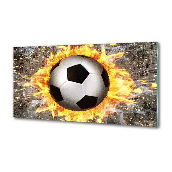Panel do kuchyne Horiace futbalová lopta
