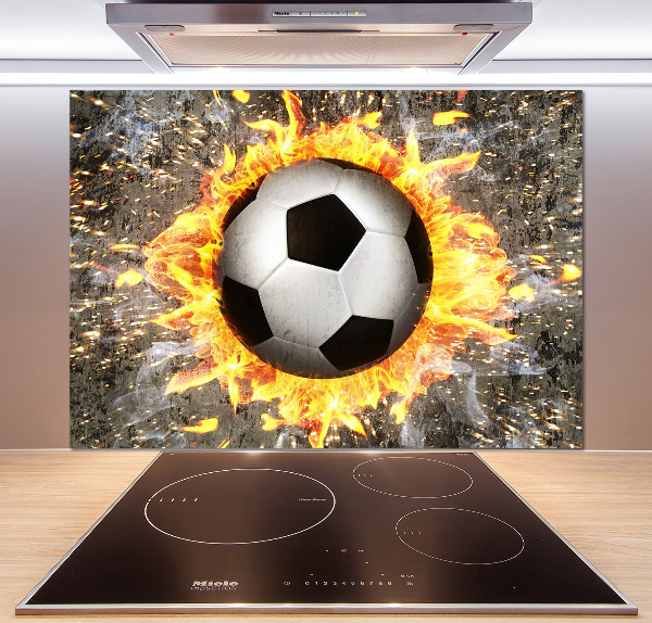 Panel do kuchyne Horiace futbalová lopta