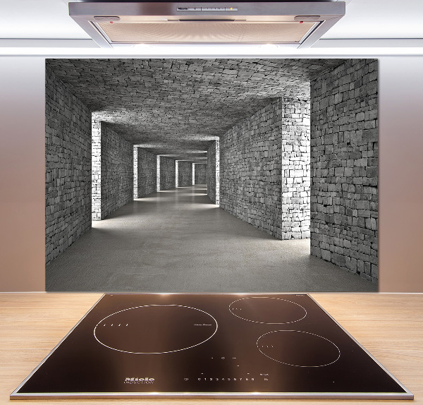 Panel do kuchyne Tunel z tehál