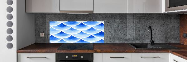 Dekoračný panel sklo Rybie šupiny
