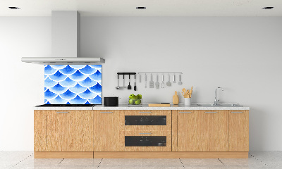 Dekoračný panel sklo Rybie šupiny
