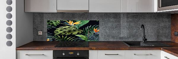 Panel do kuchyne Tropický ostrov