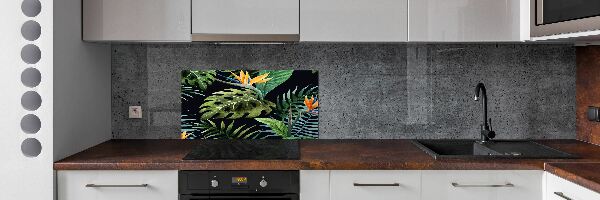 Panel do kuchyne Tropický ostrov