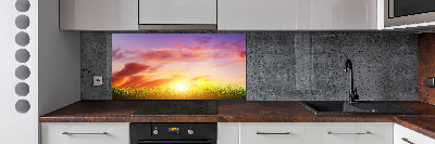 Panel do kuchyne Západ slnka