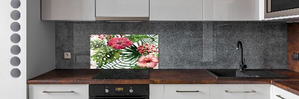 Panel do kuchyne Tropický ostrov