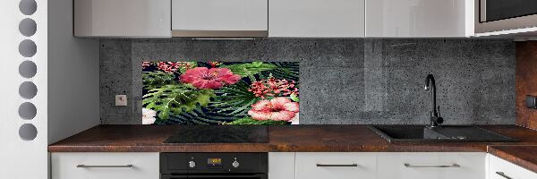 Panel do kuchyne Tropický ostrov