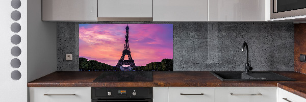 Panel do kuchyne Eiffelova veža Paríž