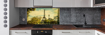 Panel do kuchyne Eiffelova veža Paríž