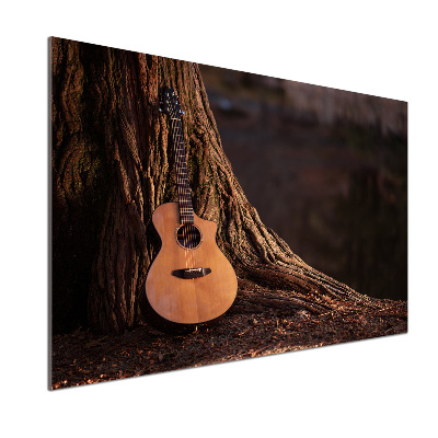 Panel do kuchyne Akustická gitara