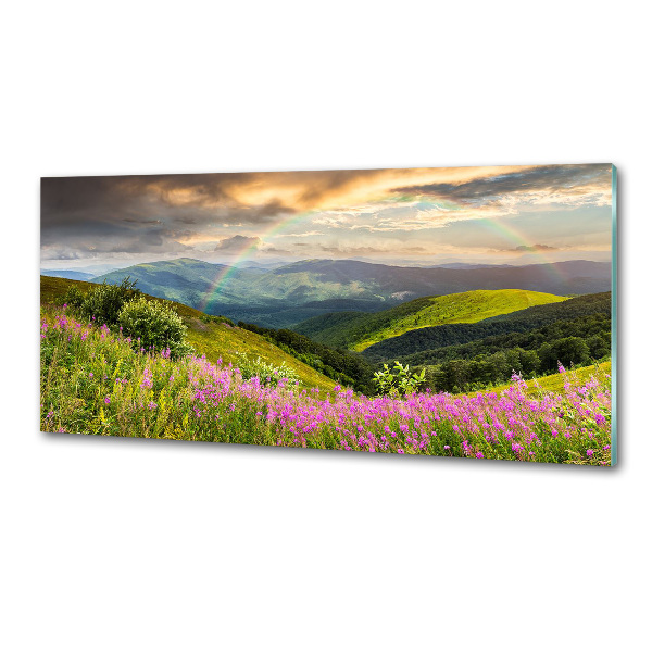 Panel do kuchyne Horská krajina