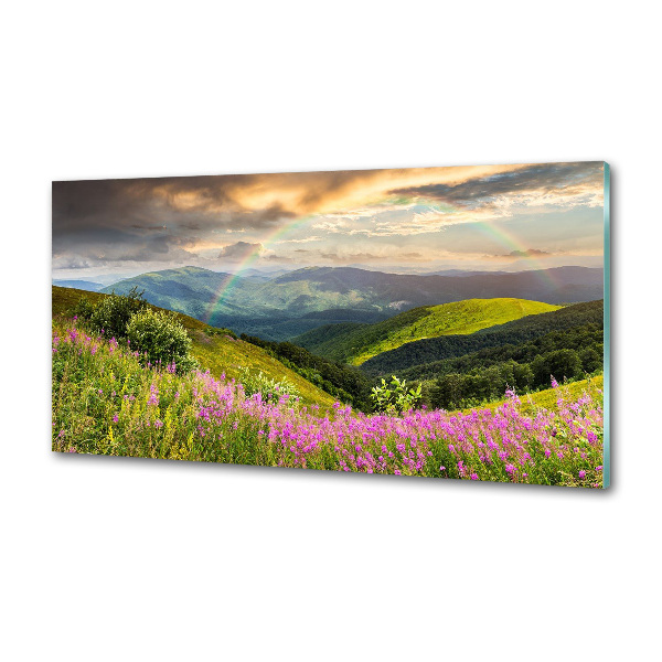 Panel do kuchyne Horská krajina