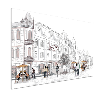 Dekoračný panel sklo Staré mesto