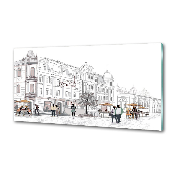 Dekoračný panel sklo Staré mesto