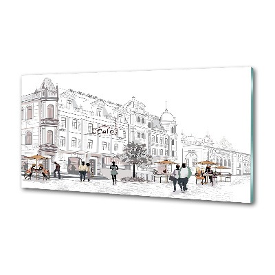 Dekoračný panel sklo Staré mesto