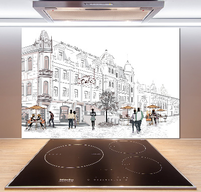 Dekoračný panel sklo Staré mesto