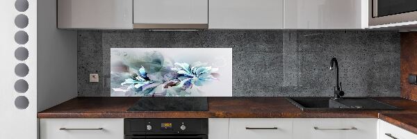 Panel do kuchyne Abstrakcie kvety