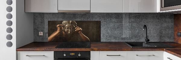 Panel do kuchyne Africká maska