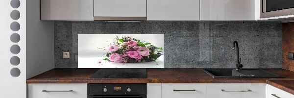 Dekoračný panel sklo Kytica ruží