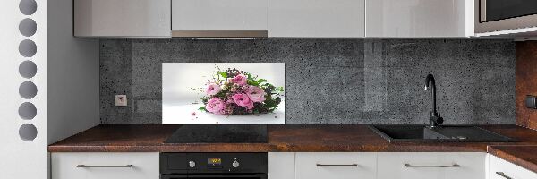Dekoračný panel sklo Kytica ruží