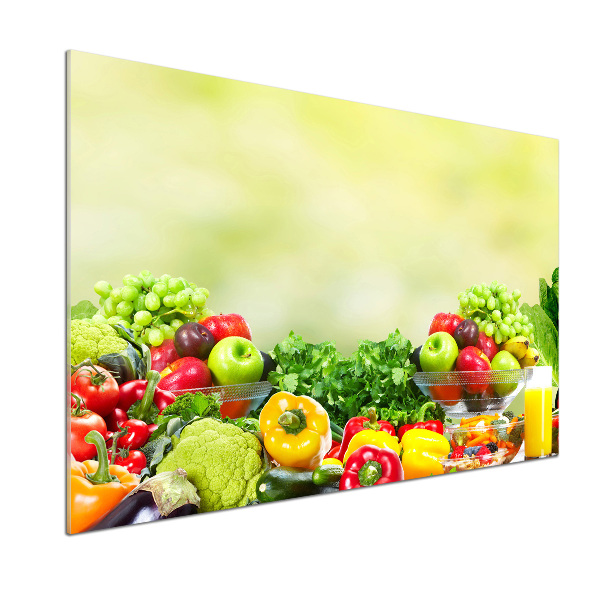 Panel do kuchyne Ovocie a zelenina