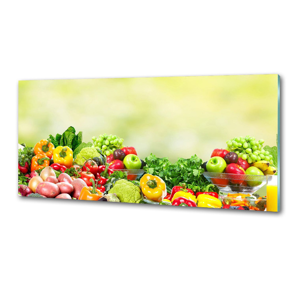 Panel do kuchyne Ovocie a zelenina