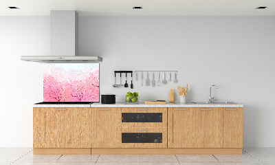 Dekoračný panel sklo Kvety višne