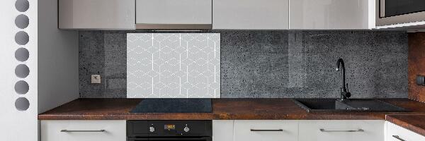 Panel do kuchyne Geometrické pozadie