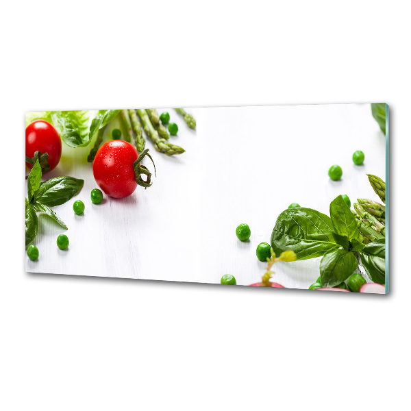 Panel do kuchyne Čerstvá zelenina
