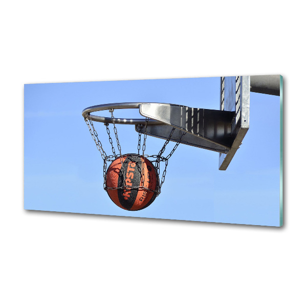 Dekoračný panel sklo Basketbal