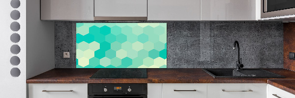 Panel do kuchyne Geometrické pozadie