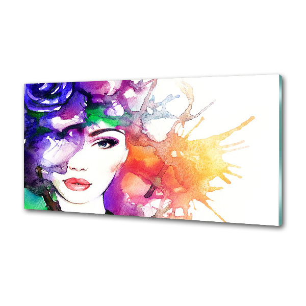 Panel do kuchyne Portrét ženy