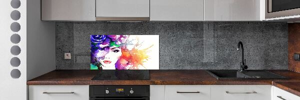 Panel do kuchyne Portrét ženy