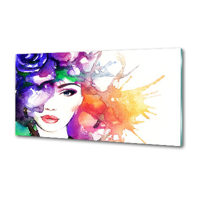 Panel do kuchyne Portrét ženy