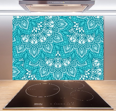Sklenený panel do kuchynskej linky Ornamenty
