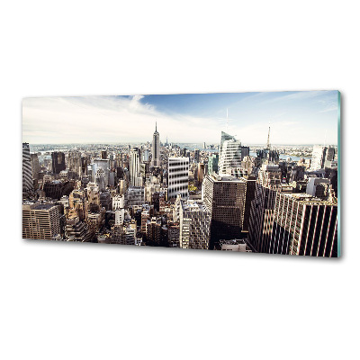 Sklenený panel do kuchynskej linky New York