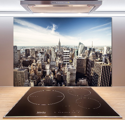 Sklenený panel do kuchynskej linky New York