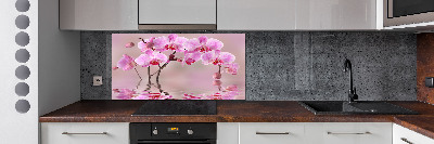 Panel do kuchyne Ružová orchidea