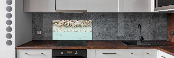 Dekoračný panel sklo Kvety višne