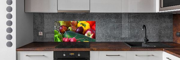 Panel do kuchyne Ovocie a zelenina