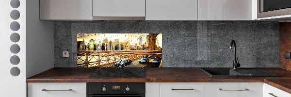 Panel do kuchyne Brooklynský most
